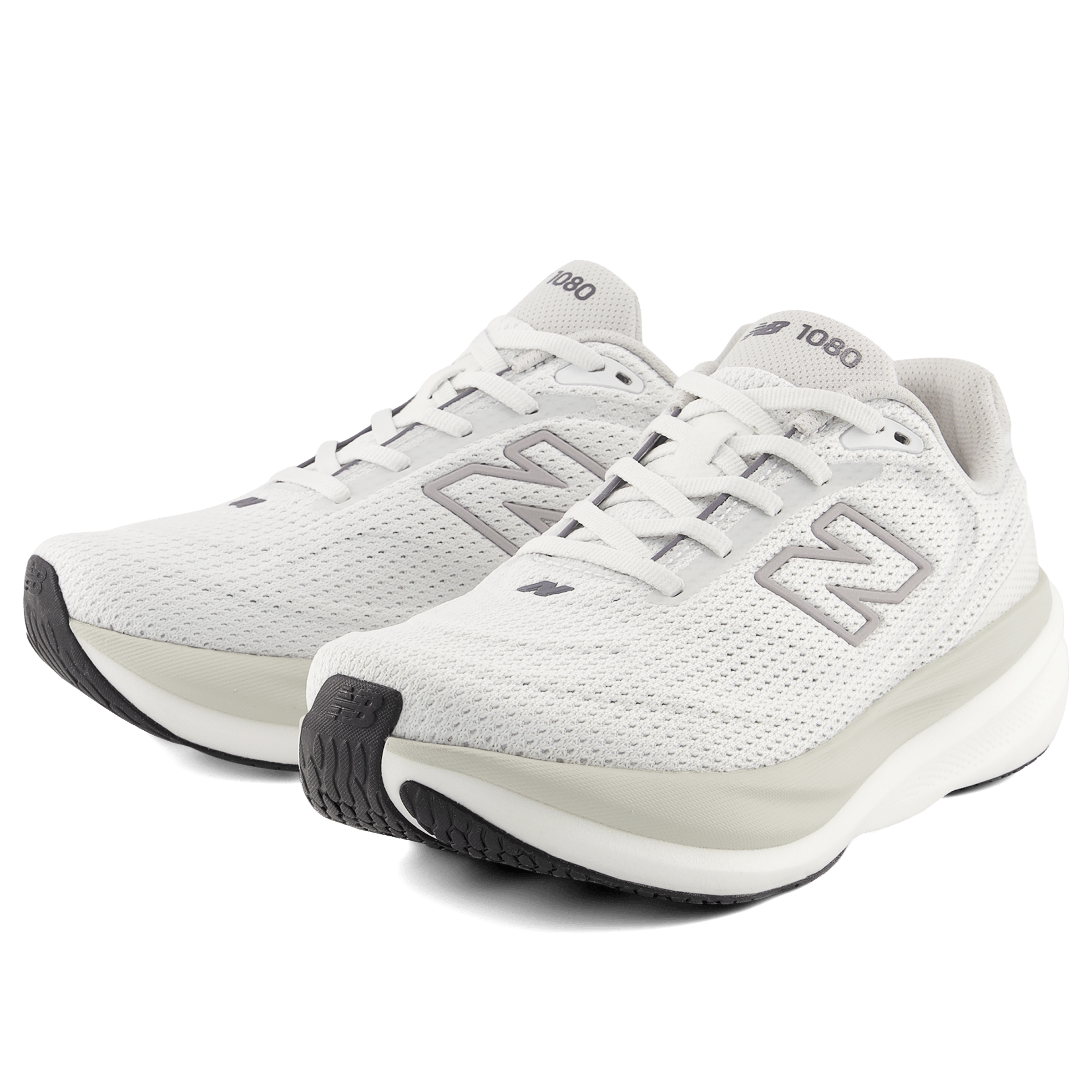 New Balance Womens 1080v15 Running Shoes Nb 103 White / Truffle